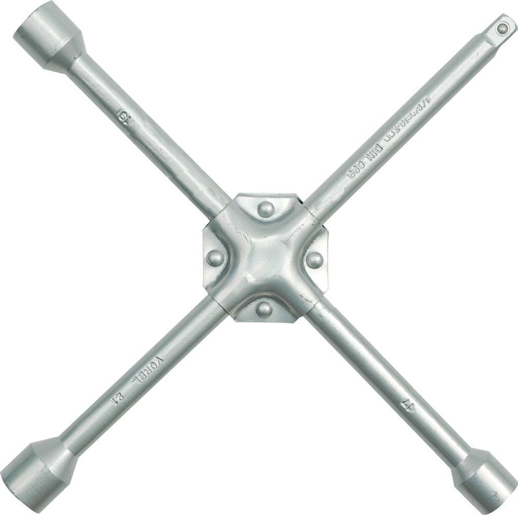 Radschlüssel Kreuzschlüssel Radkreuz PKW 17/19/21/ 1/2' Produktbild 