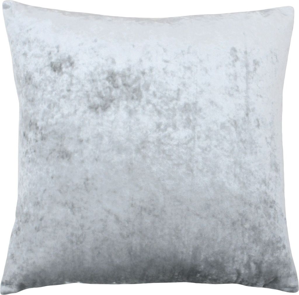 Riva Home Verona Quadrat Zierkissen Bezug RV1099 (55x55cm) (Silber)