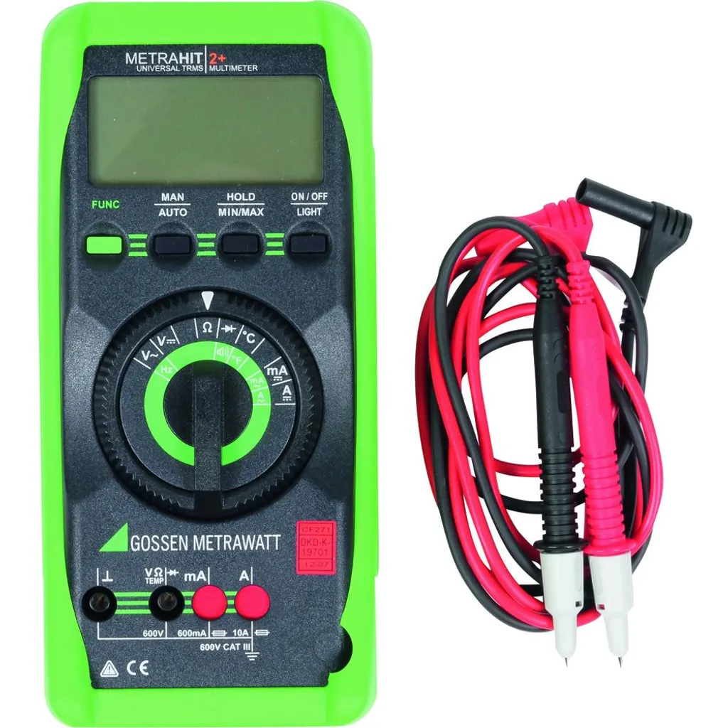 Multimètre TRMS Gossen Metrawatt METRAHIT 2+ M205A Haute Précision