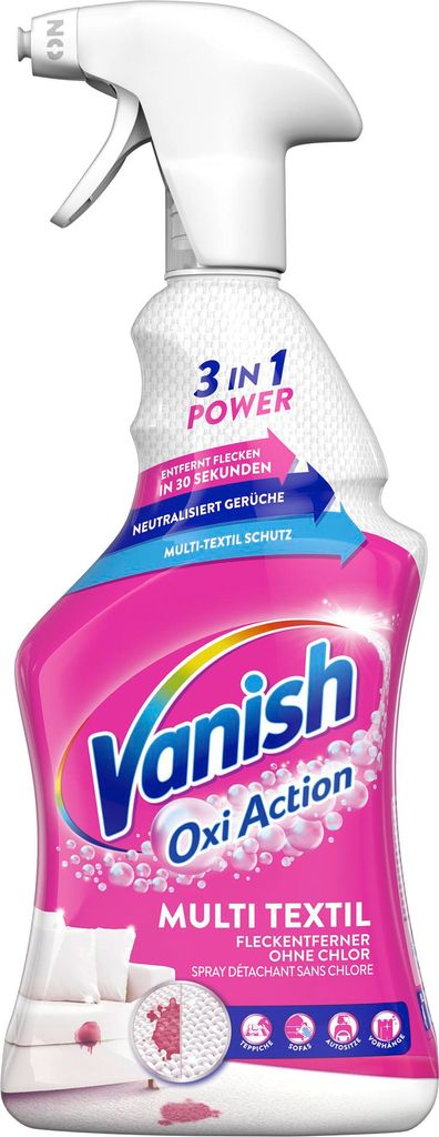 Vanish Oxi Action Multi-Textil Fleckentfernerspray 660ml Produktbild 