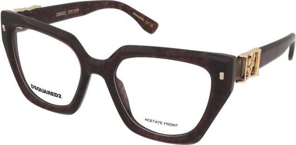 Dsquared2 D2 0186 Havana 53/19/145 Damen Brillen