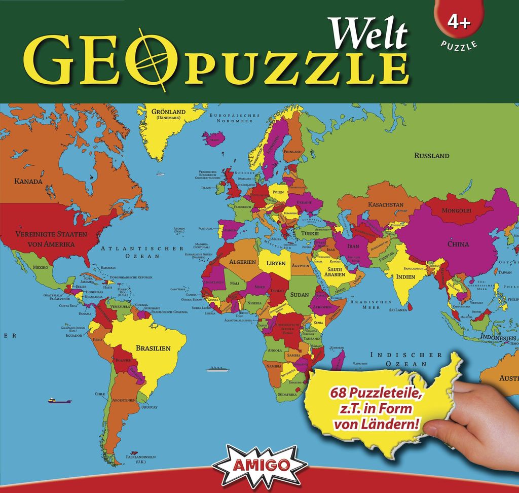 Geo Puzzle - Welt