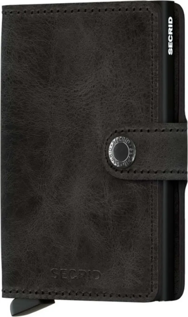 Secrid Miniwallet Noir : Ne perdez plus vos cartes - MVMINIWALLETVBLACK