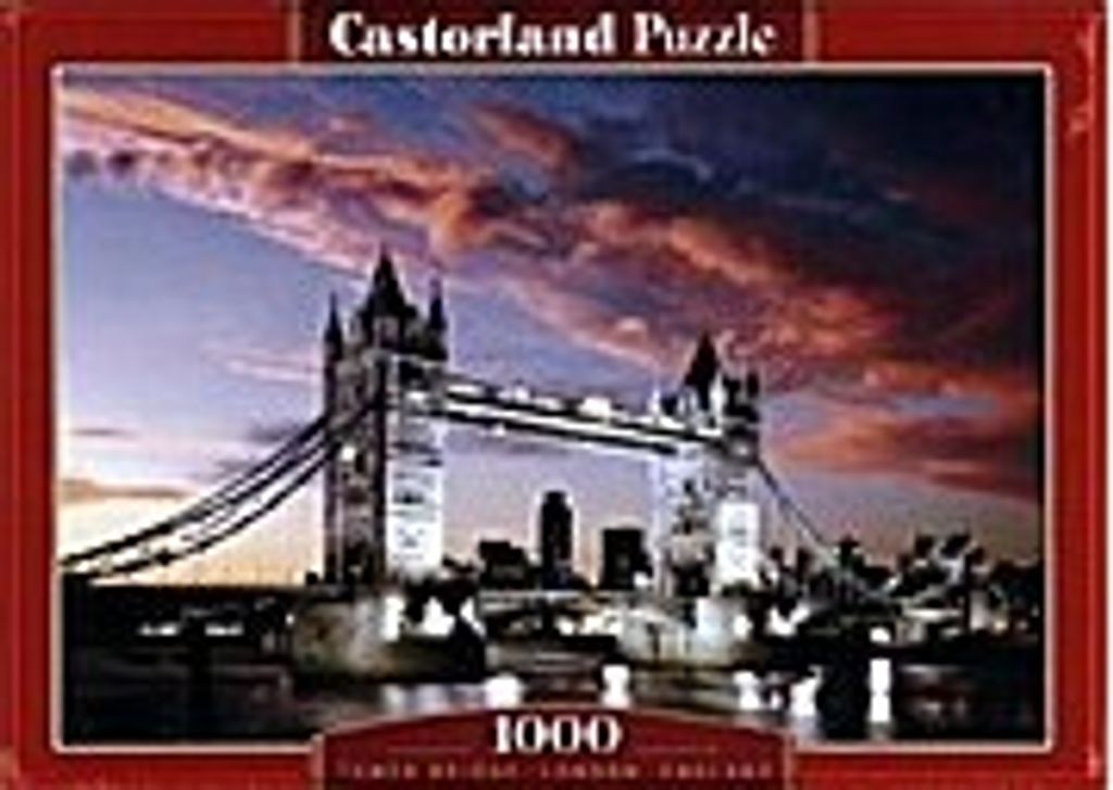 Castorland Tower Bridge, London, England 1000 pcs, 1000 Stück(e), Landschaft, 9 Jahr(e)