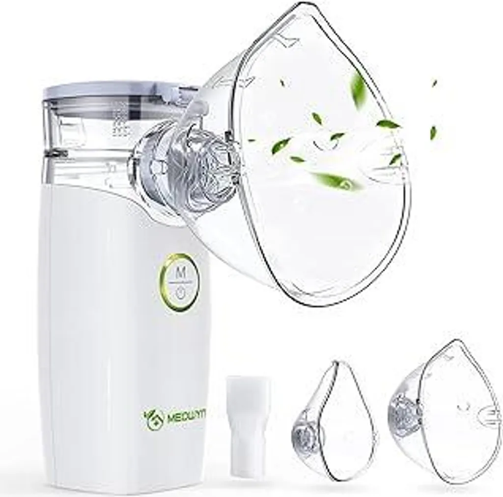 Aerosol Mesh Portatile 2024: Nebulizzatore Ultrasuoni Ricaricabile USB