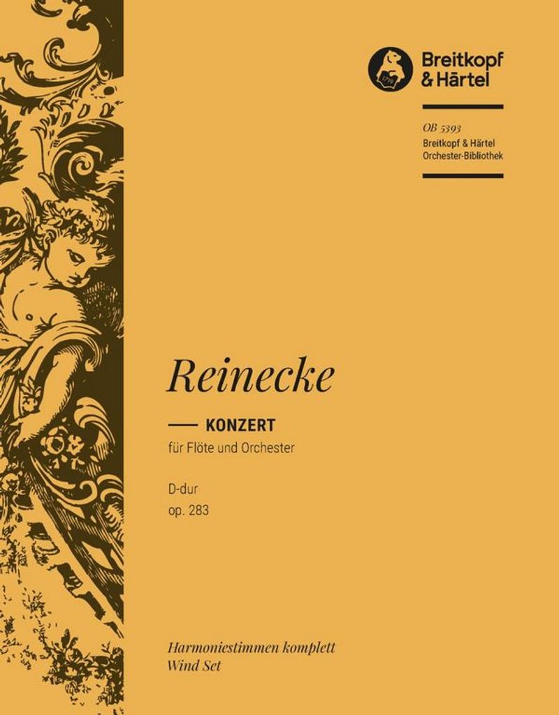 Konzert D-Dur op.283 für für Flöte und Orchester Harmoniestimmen
