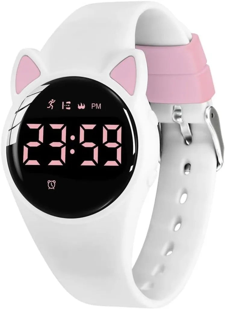 Orologio per Bambini Senza Bluetooth - Contapassi e USB Integrata - 1