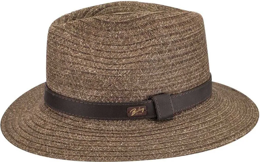 Bailey Foley Fedora: Cappello Estivo Indeformabile in Paglia di Carta