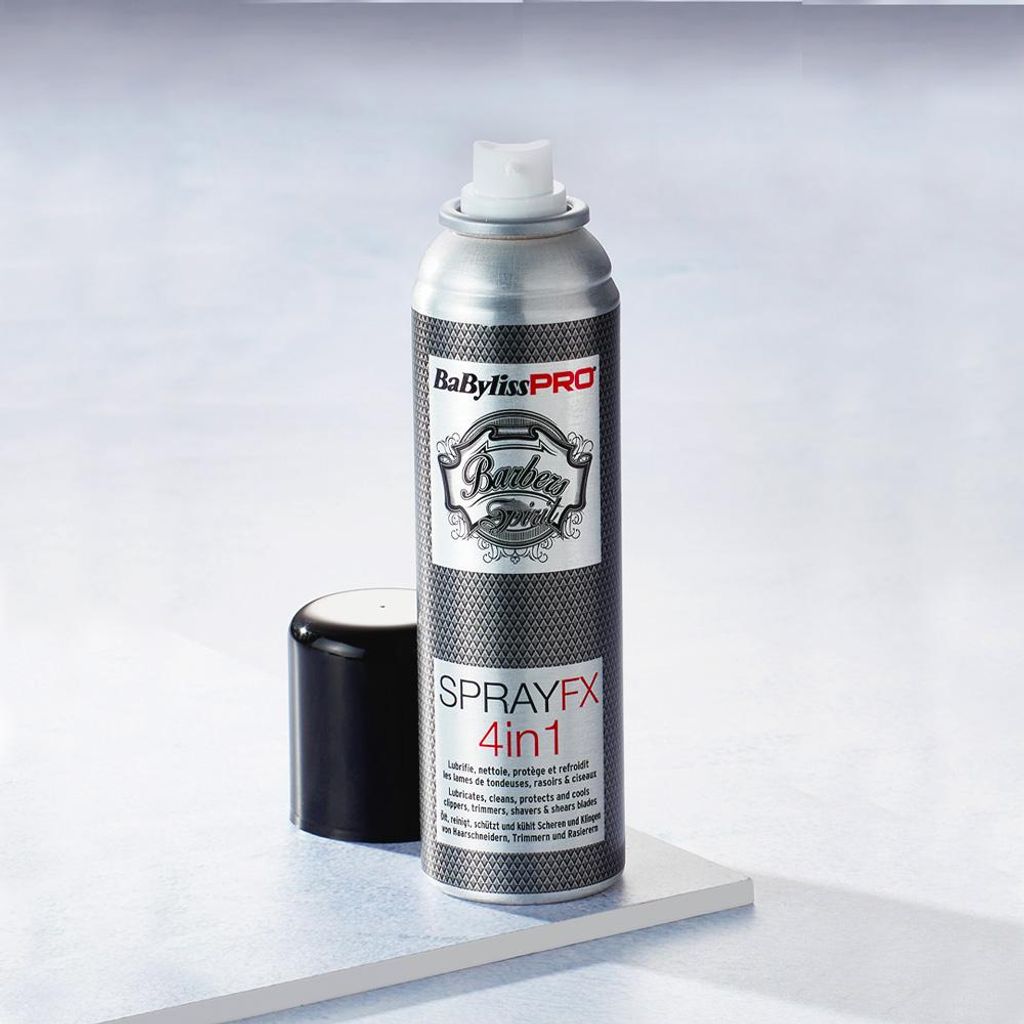 Babyliss Pro Lubrifiant  Spray pour lames de tondeuse 4en1 Image du produit 