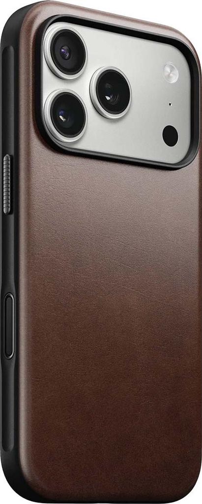Custodia Nomad Modern Leather iPhone 17 Pro Rustic Brown Immagine del prodotto 