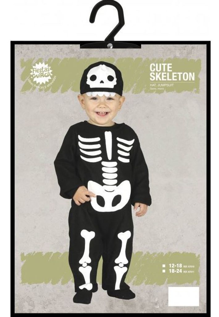 Dětský kostým kostlivec - kostra - Halloween - vel.18-24 Obrázek produktu 4