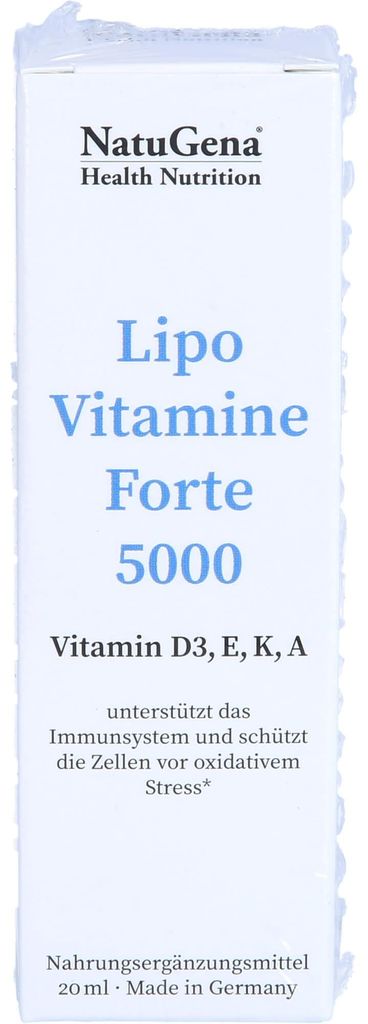 NatuGena LipoVitamine Forte 5000 gocce, soluzione da 20 ml Immagine del prodotto 