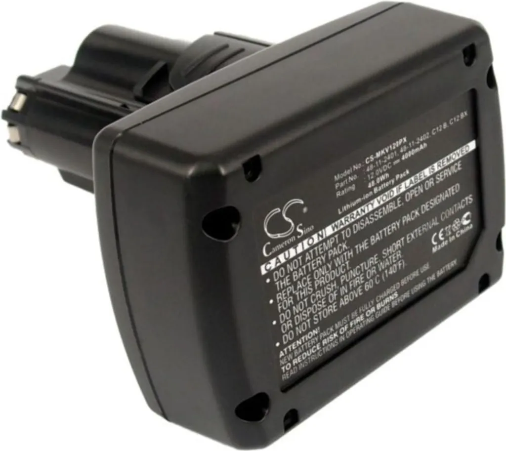 Batterie pour Milwaukee 2207-20 Lithium-Ion 12V Haute Performance