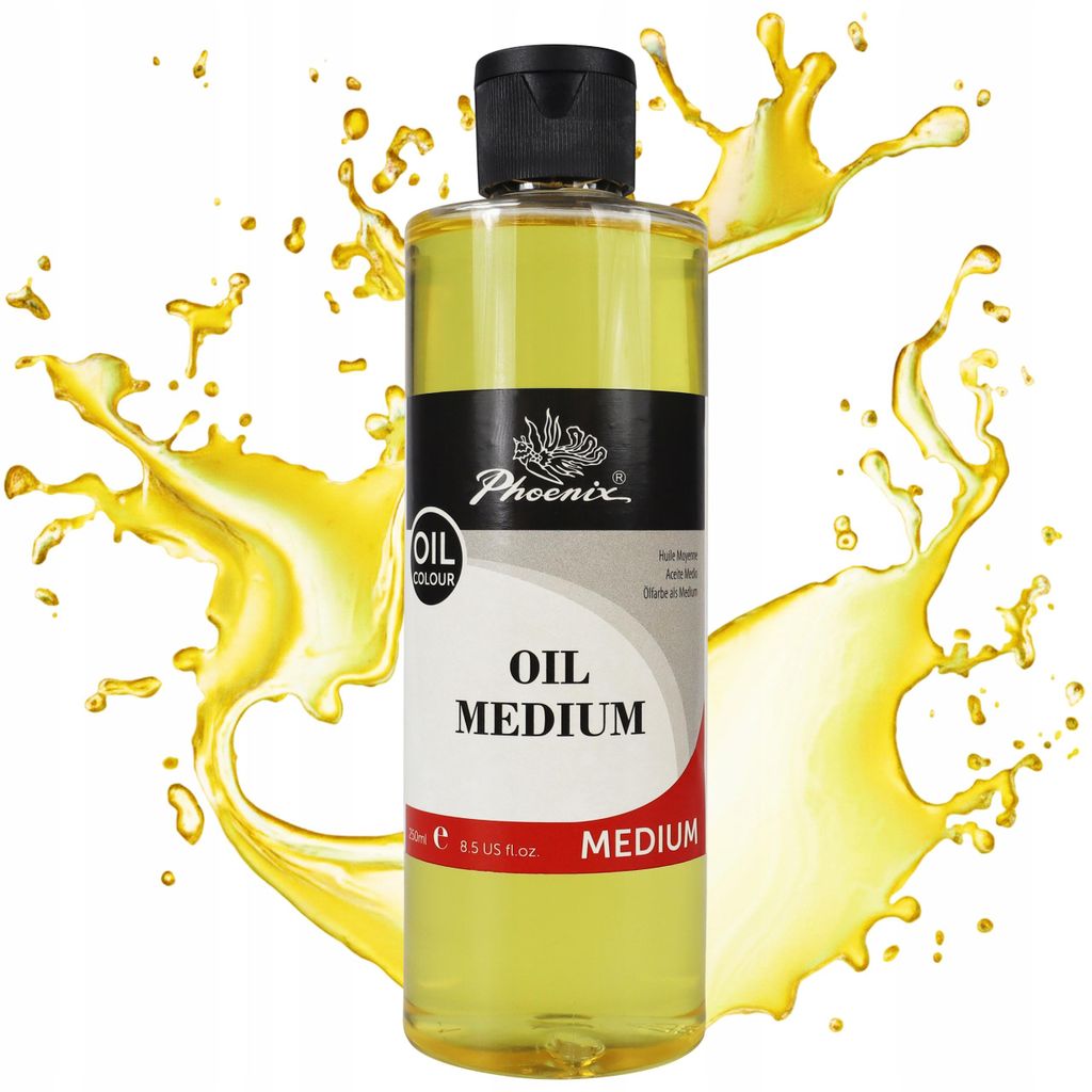 Olej lniany do farb Phoenix 250 ml Oil Medium Zdjęcie produktu 