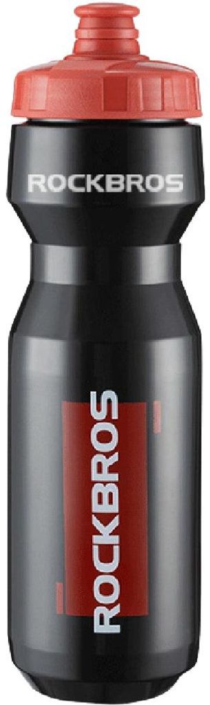 Rockbros Fahrradflasche 750 ml Schwarz Rot Produktbild 