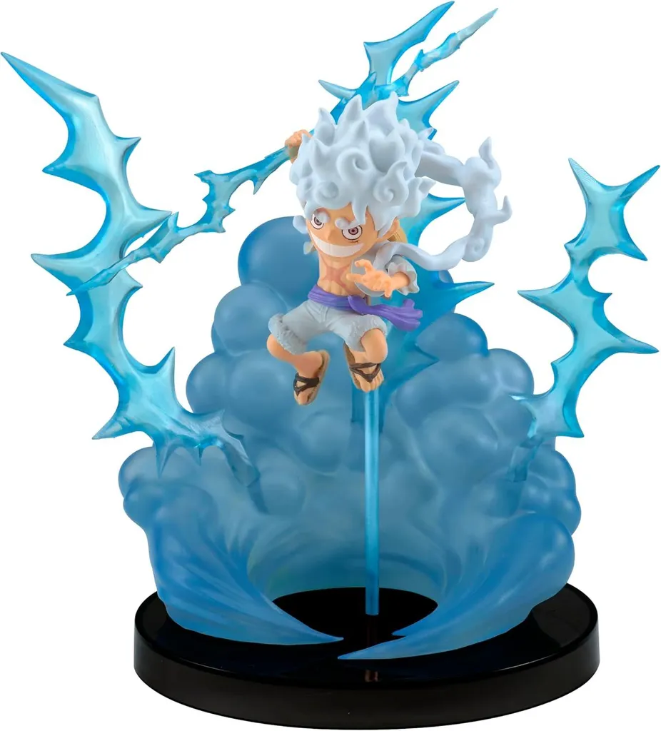 Figurine One Piece Monkey D. Luffy Gear 5 WCF Banpresto de 13 cm