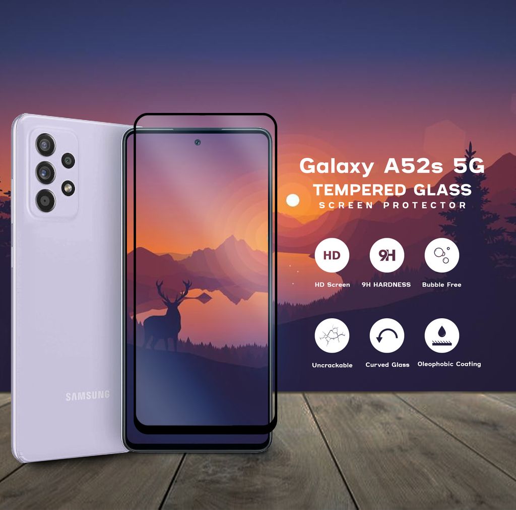 Samsung Galaxy A52s 5G - tvrzené sklo 9H - 3D ochrana Obrázek produktu 