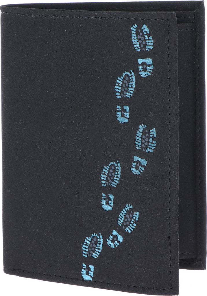 oxmox portafoglio New Cryptan Kombibörse Footsteps Print Immagine del prodotto 