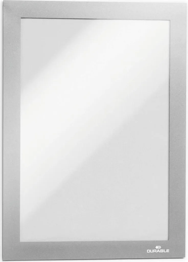 Cornici Espositive A5 Argento Durable 488123 | Stock 10 Unità DURAFRAME