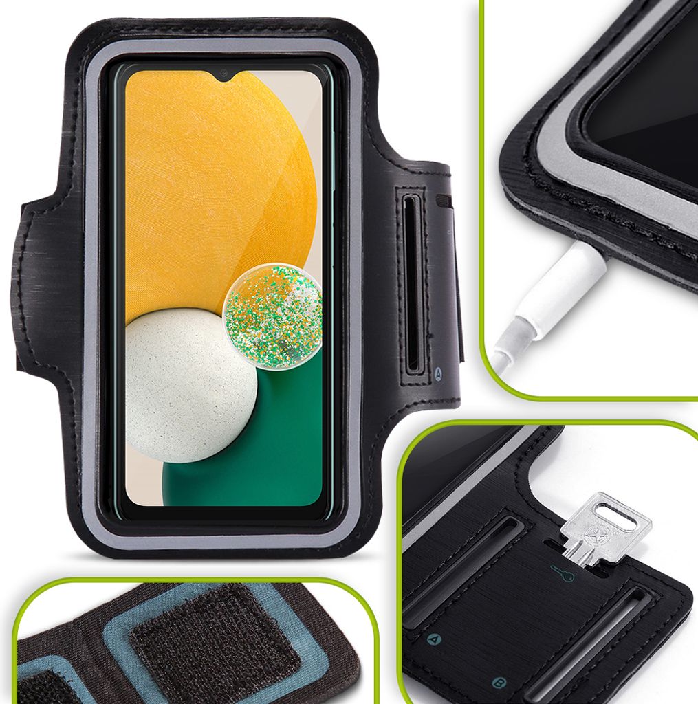 Handy Hülle für Samsung Galaxy A55 A35 A25 A15 Fitness Case Jogging Sportarmband