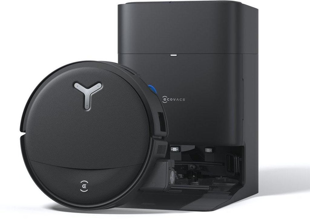 Ecovacs DEEBOT T80S OMNI EU, Beutellos, Schwarz, Rund, Produktbild 