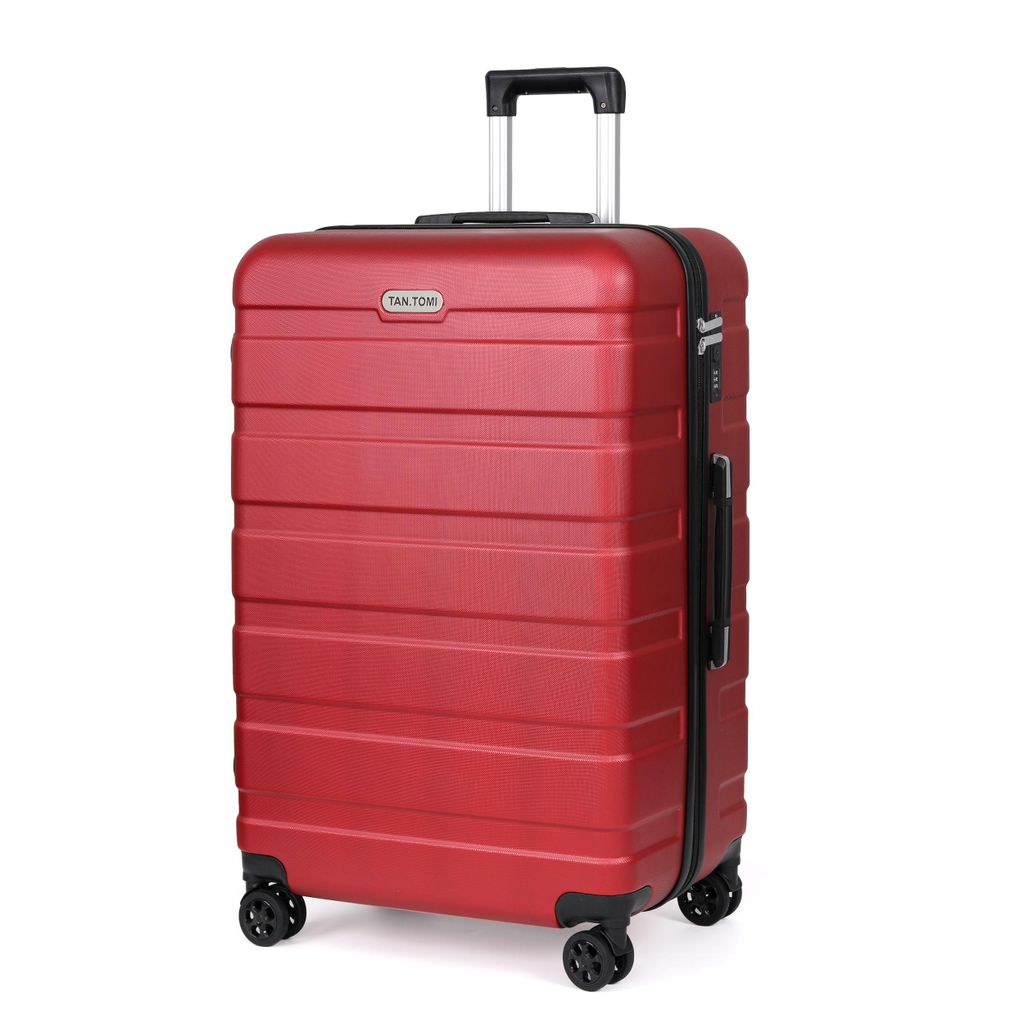 Handgepäckkoffer Koffer Hartschale Leicht Reisekoffer ABS Geräumig Haltbar(M L XL) Trolley Handgepäck Große Kapazität mit Zahlenschloss