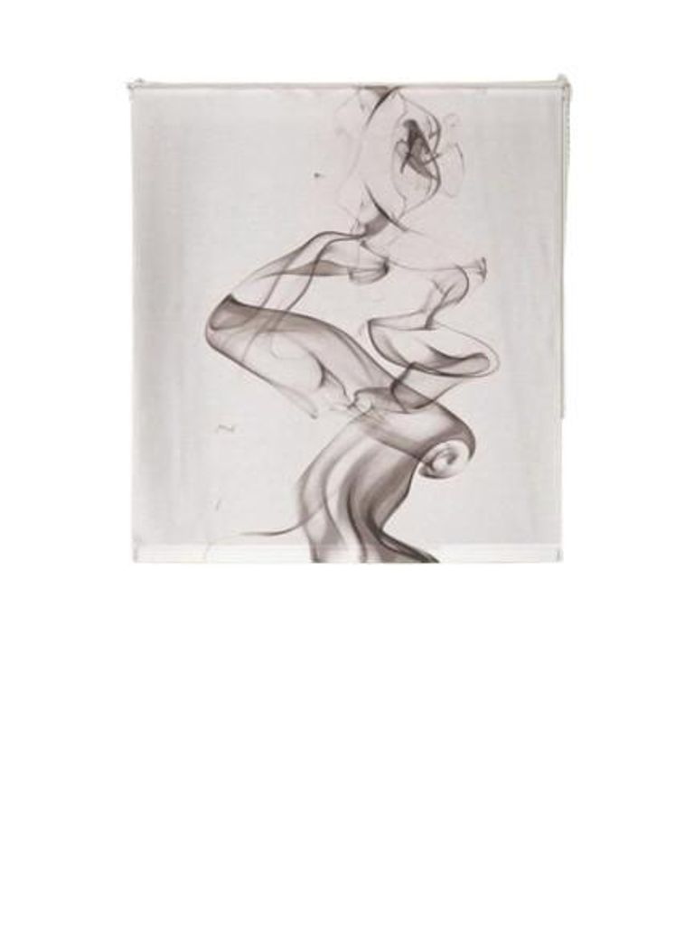 Digitaldruck Raffrollo BxH 45x140 Chester grau ohne Bohren