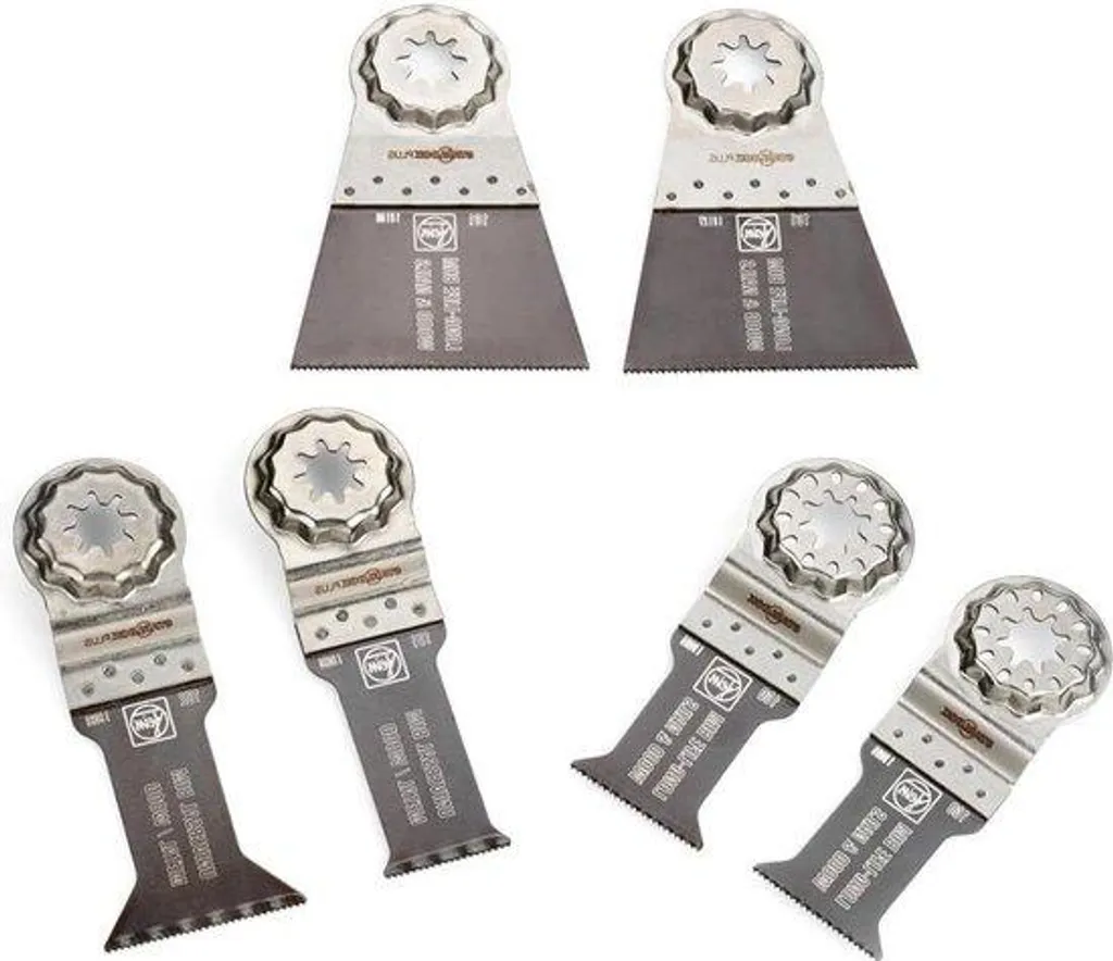 Assortiment de lames oscillantes bois et métal StarlockPlus - 6 unités