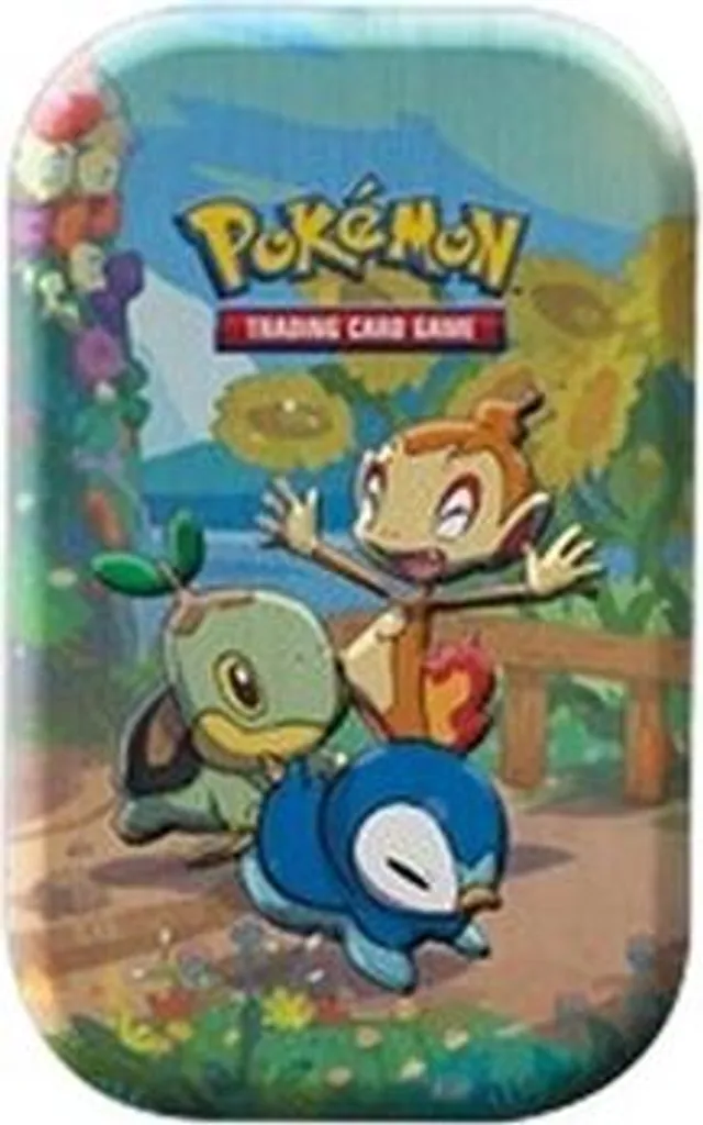 Coffret de cartes Pokémon Mini Tin Sinnoh pour collectionneur averti