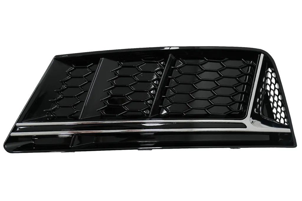 Grilles latérales Audi A4 B9 16-18 ABS haute qualité design RS4 noir