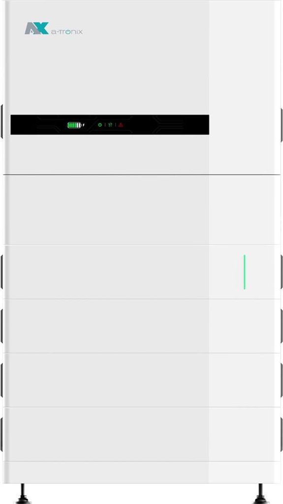 a-TroniX AiO Energy 0% MwSt §12 III UstG System 3,84 kWh BMS mit Base für Batterie Li-HV LFP-Modul