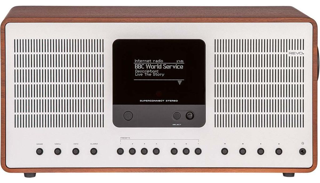 Revo SuperConnect Stereo – Hybrid-DAB+/UKW- und Produktbild 