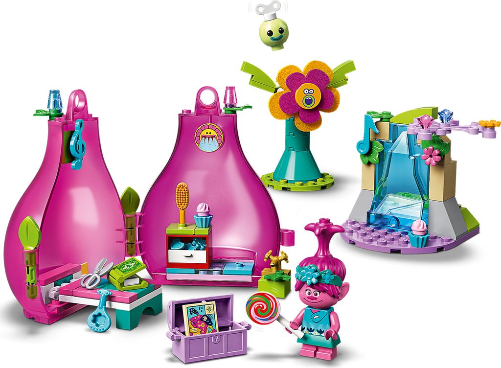 LEGO 41251 Trolle World Tour Poppy’s Wohnblüte Spielset, Produktbild 