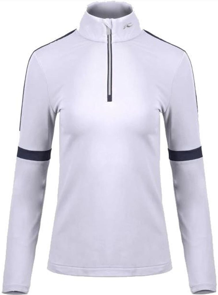 Kjus Race Midlayer Half-Zip Skirolli | Damen | white/deep space | 40