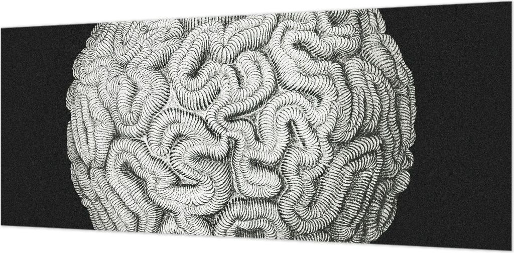 Wandtapete - Dekorative Tapete für Wohnzimmer- Tapetenfolie für Wanddekoration - 208x146 cm - Kugelstruktur