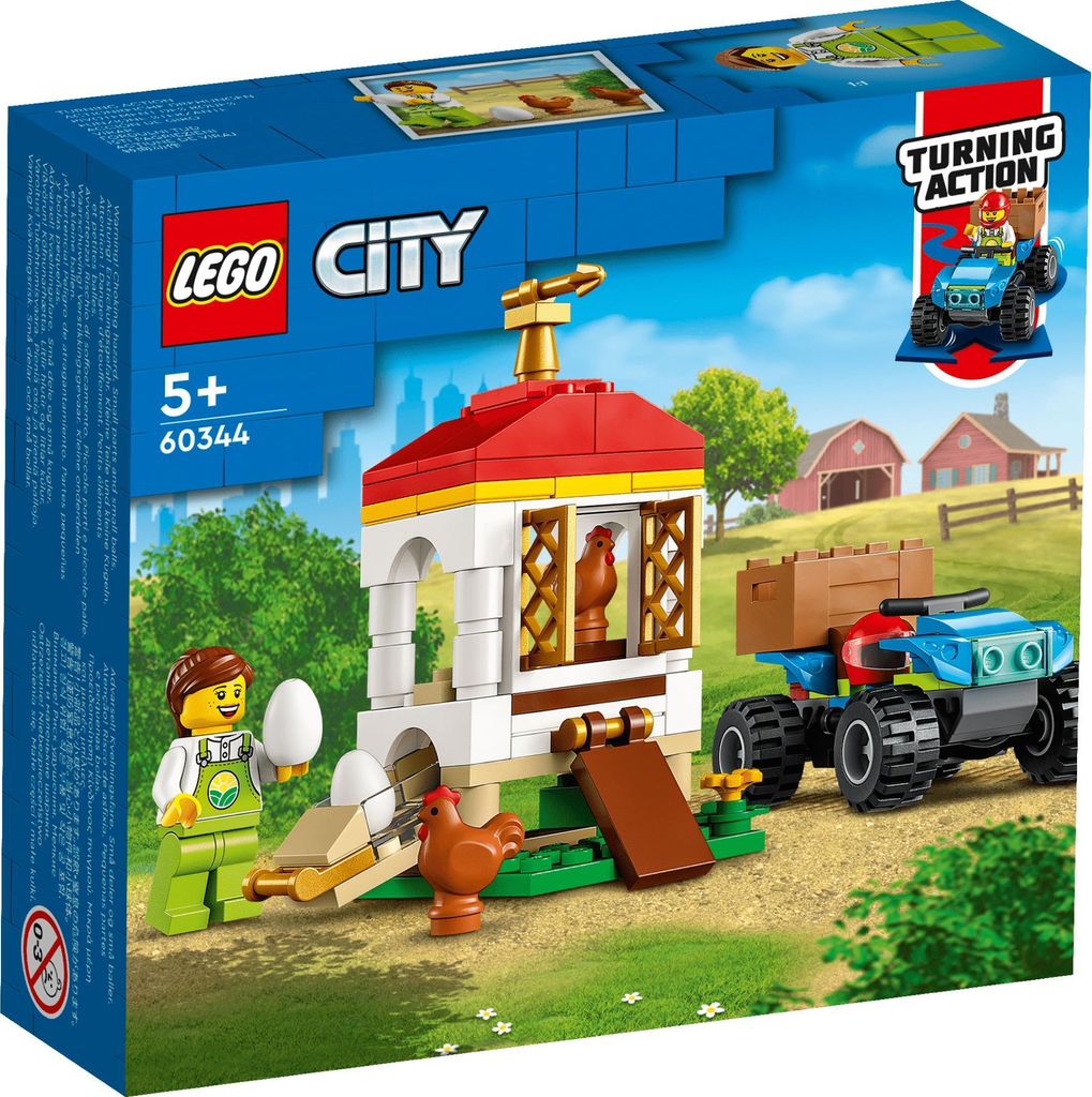 LEGO® City 60344 Hühnerstall Produktbild 