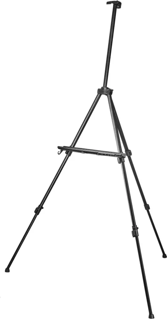 Chevalet de peinture en aluminium XL 180cm pour atelier et exposition