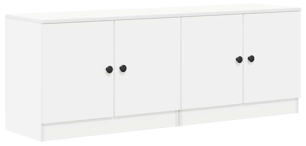 Bettschrank 2 pcs Weiß 66 x 35 x 48 cm Holzwerkstoff