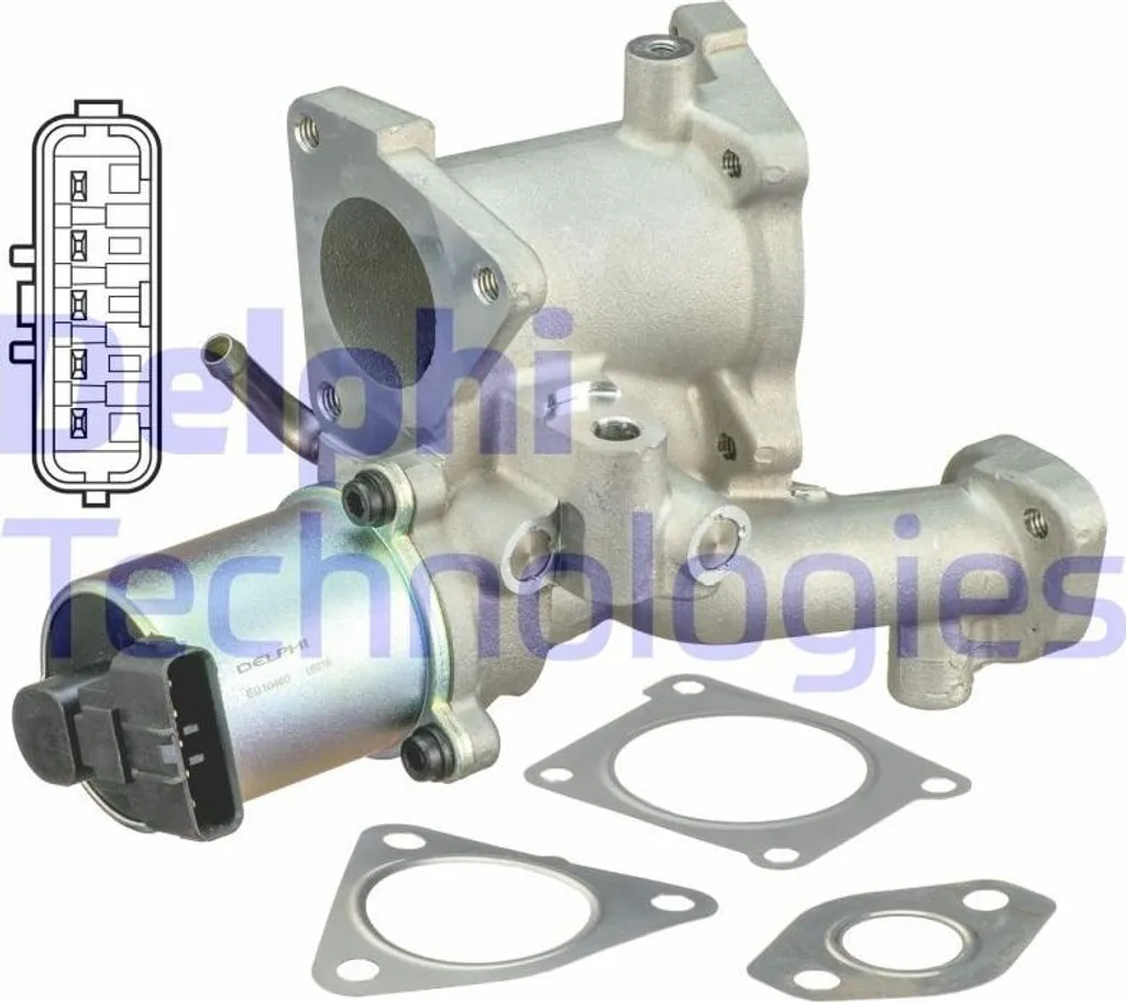 Vanne EGR Delphi EG10460-12B1 OE 5851053 pour Astra H GTC et Zafira