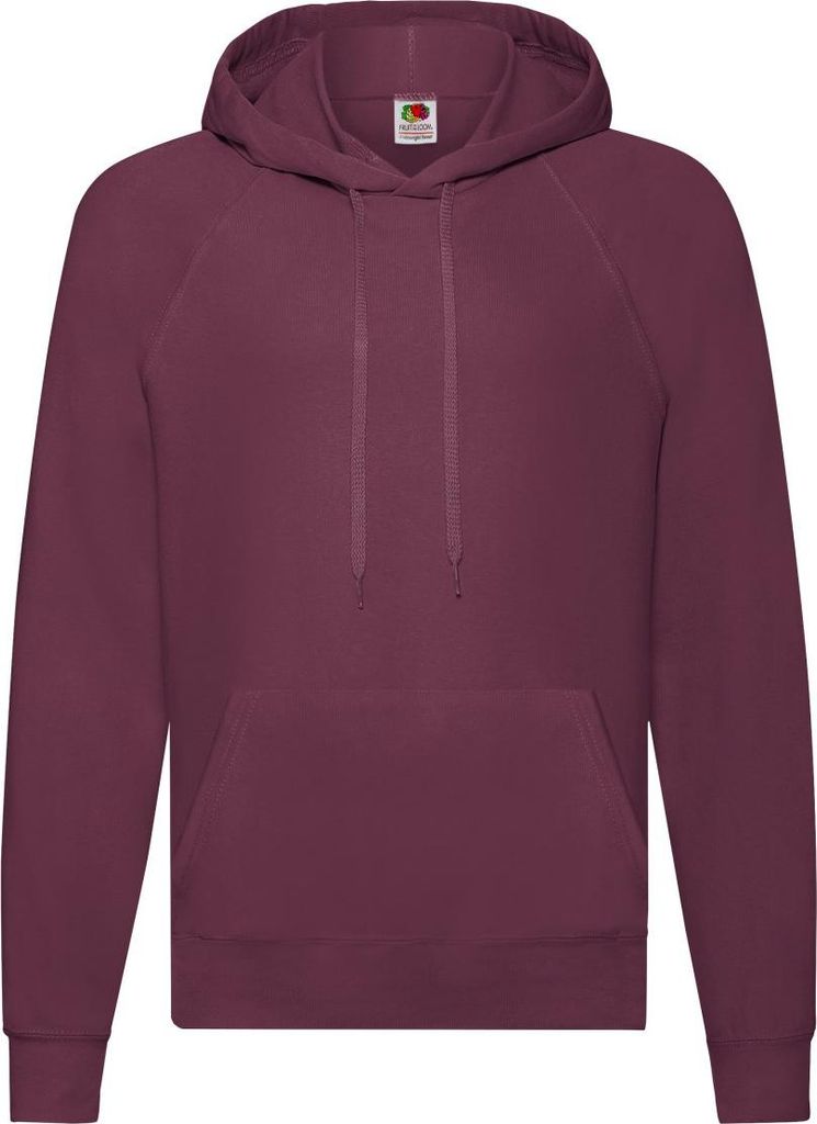 Fruit of the Loom - Hoodie zum Überziehen für Herren FK2245 (XL) (Burgunderrot)