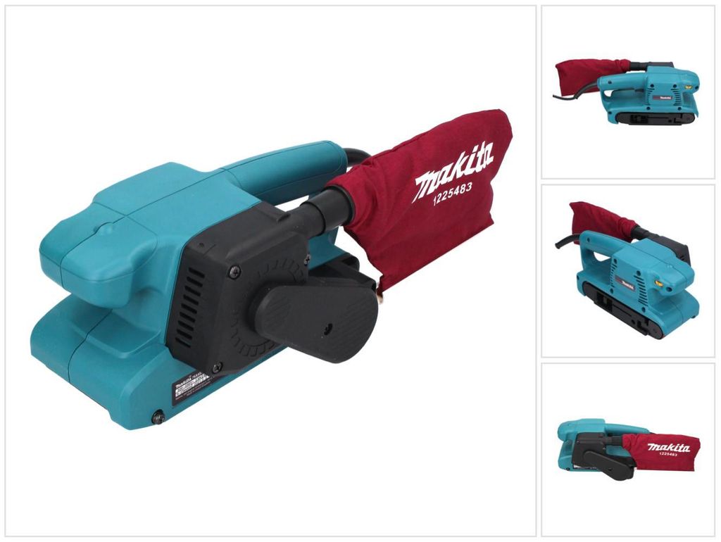 Makita 9911, Pásová bruska, AC, 650 W, 130 mm, 262 mm, 130 Obrázek produktu 