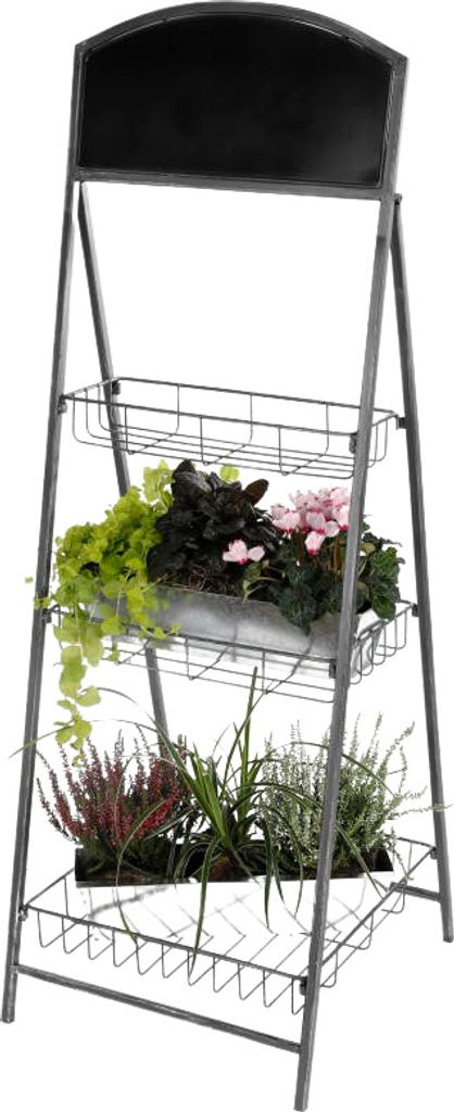 Metallständer für Blumen Blumentreppe