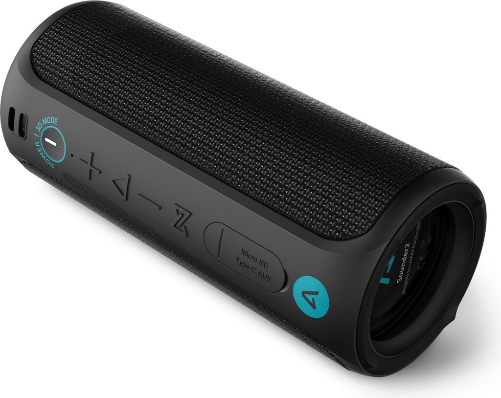 Lamax LMXSO2 LAMAX Musikbox 360° Sounder 2 retail Productafbeelding 
