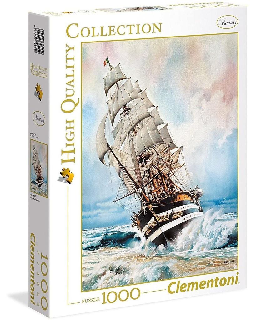 Clementoni 8005125394159, 1000 kusov, Lode, 14 rok / roky Obrázok produktu 