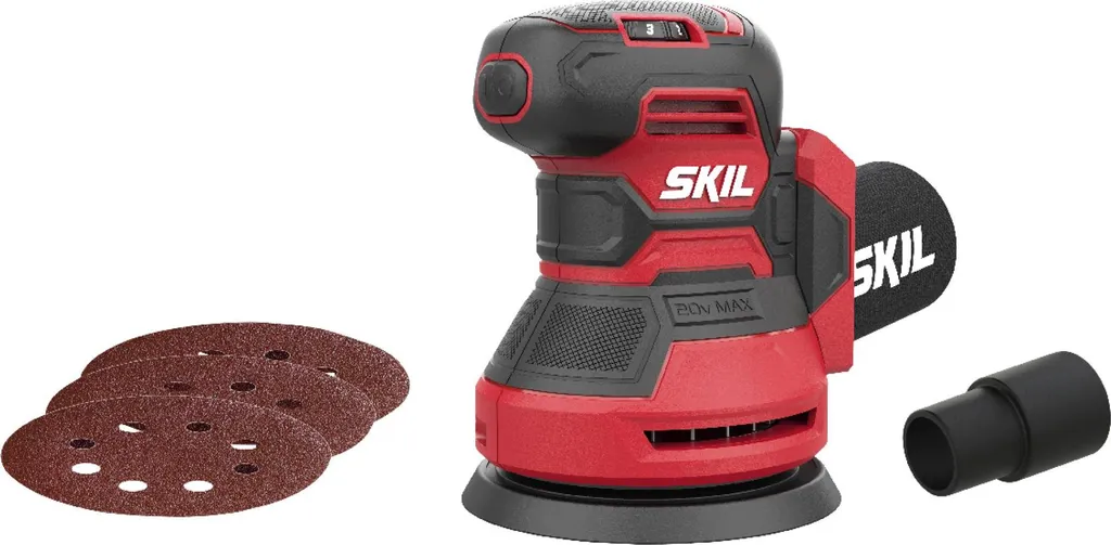 Ponceuse excentrique sans fil Skil 3745 CA idéale pour rénover vos meubles