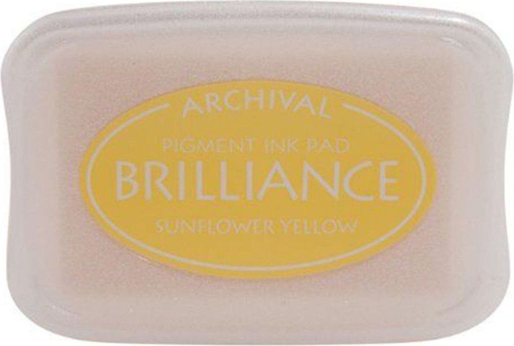 Tsukineko Brilliance Stempelkissen Sunflower / Sonnenblumen-Gelb