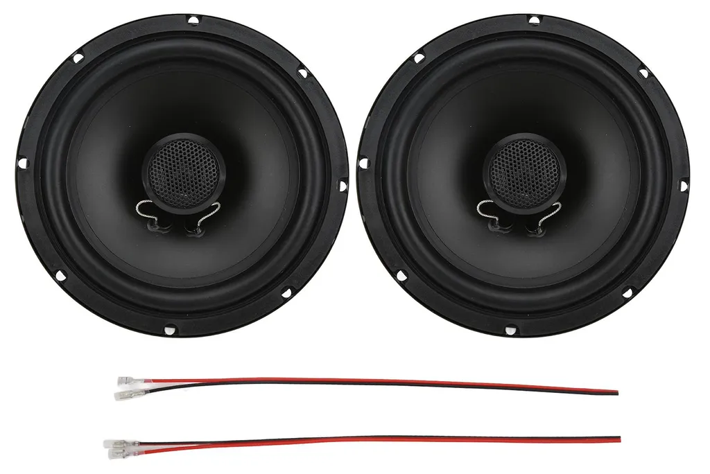 Paire de Tweeters Voiture 140W Max 4 Ohms 12V Noirs Audio Universels