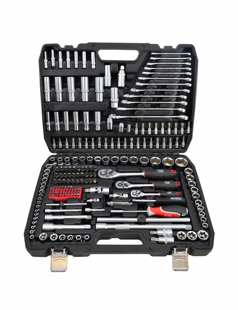 Awtools zestaw kluczy 216el 1/2"/3/8"/1/4".