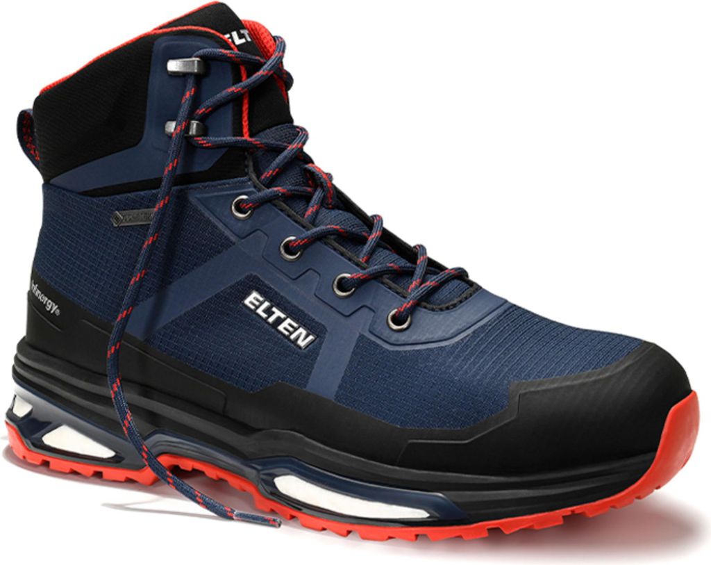 ELTEN Sicherheitsstiefel BENTE XXE GTX blue Mid ESD S3 760721 Blau, 40