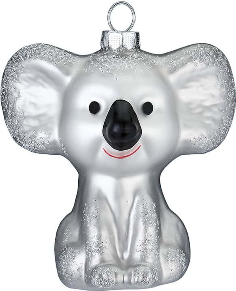 Inge Glas - Koala - Glas - 10,5 cm - Silber Produktbild 